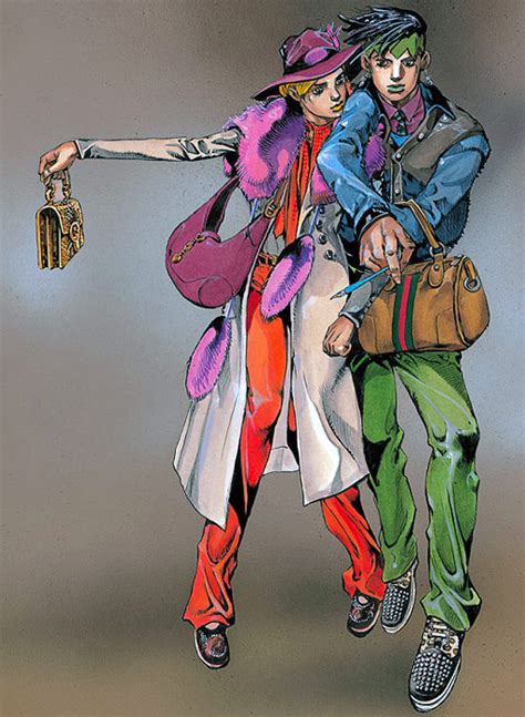 hirohiko araki gucci|jojo's bizarre adventure gucci.